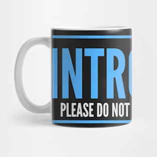 Introvert - Please do not make eye contact Mug